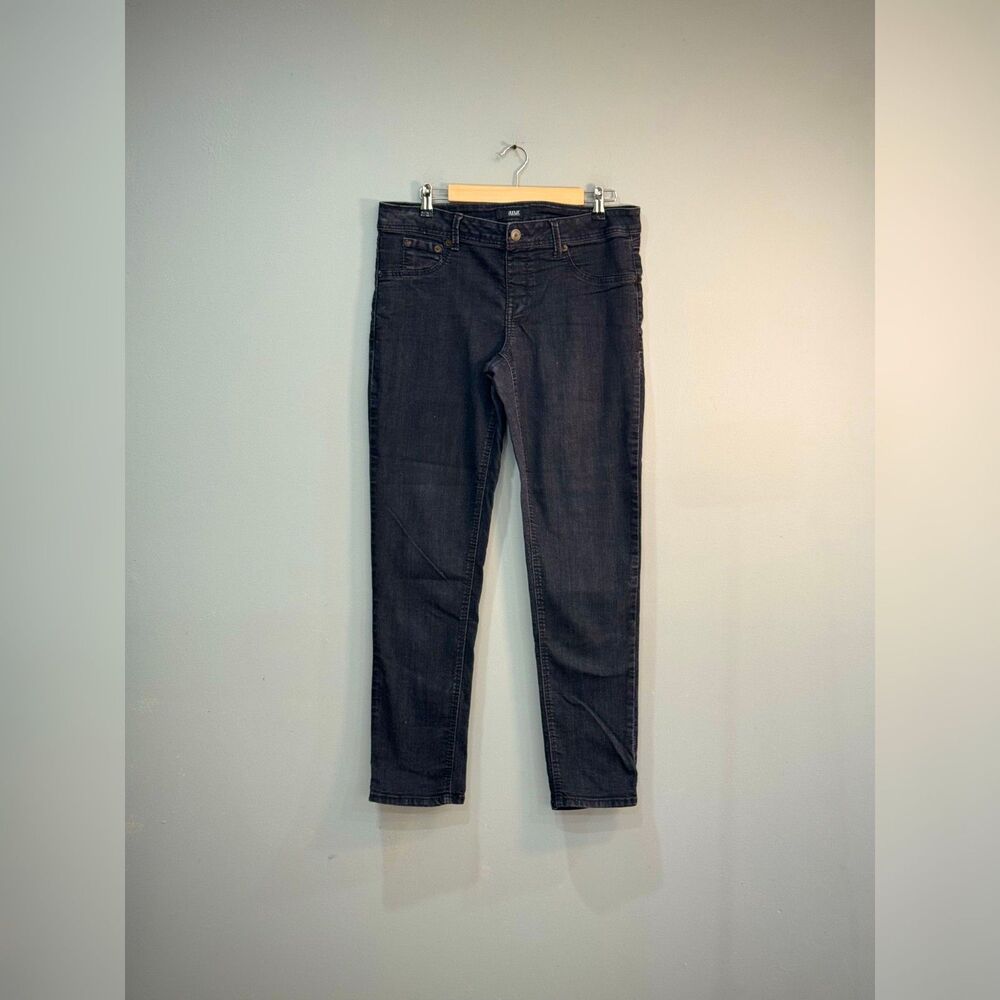 Black ana A New Approach Jeggings Size L EUC